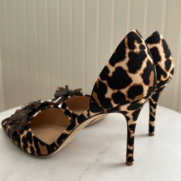 J. Crew Collection Elsie Sequin Fabric d’Orsay Pumps - Picture 4 of 11